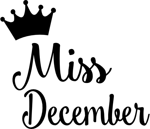 (020-04-C) Miss December Crown