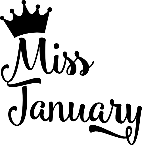 (020-04-C) Miss January Crown