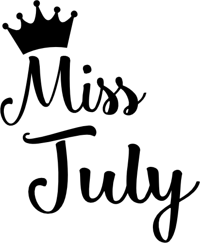 (020-04-C) Miss July Crown