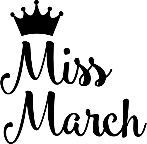 (020-04-C) Miss March Crown