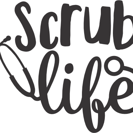 (s200-3) Scrub Life Stethoscope