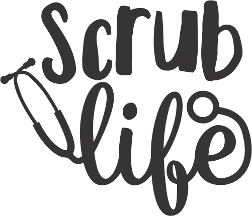 (s200-3) Scrub Life Stethoscope