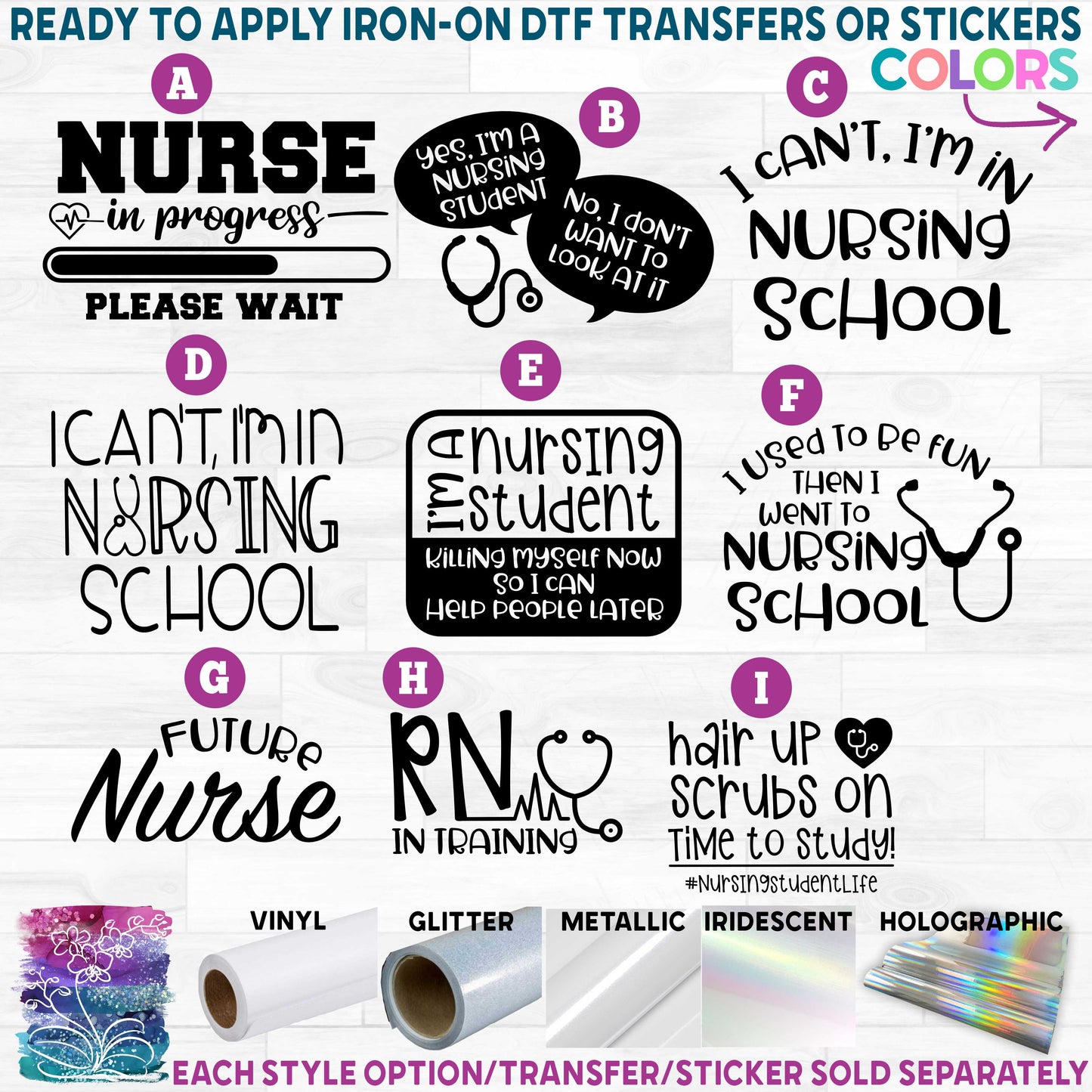 (s200-3) Nursing School Phrases