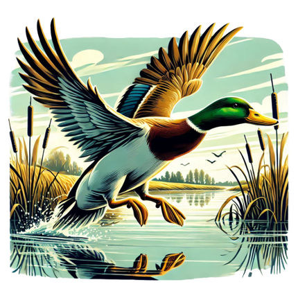 (s202-2-G) Duck Mallard