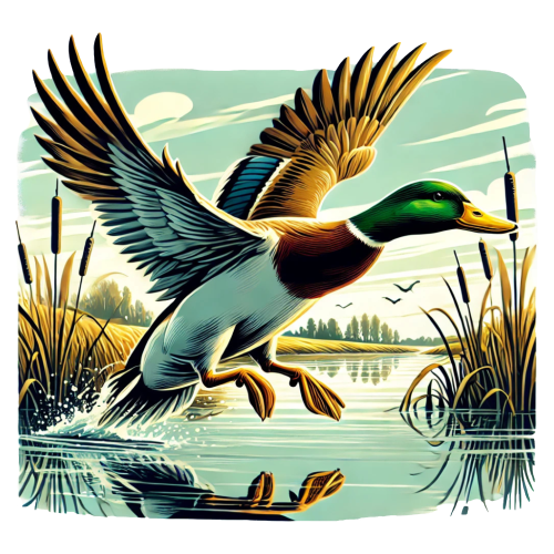 (s202-2-G) Duck Mallard