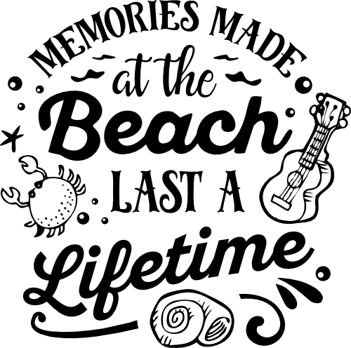 (204-01-2F) Memories Made at the Beach Last a Lifetime