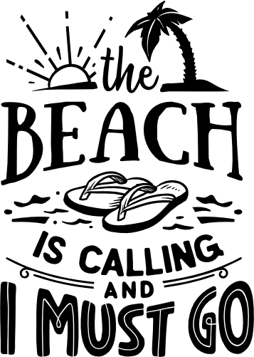 (204-01-2I) The Beach is Calling and I Must Go