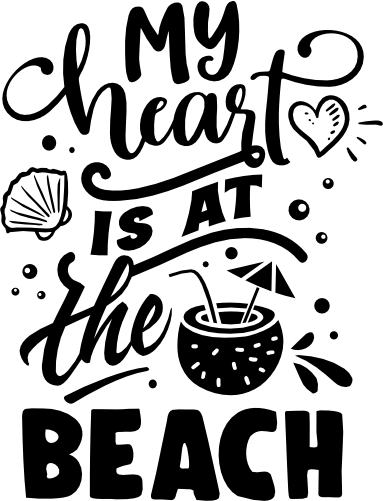 (204-01-2J) My Heart is at the Beach