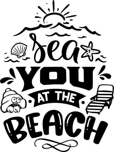 (204-01-2L) Sea You at the Beach