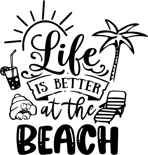 (204-01-2N) Life is Better at the Beach