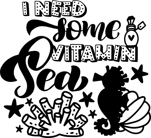 (204-01-1P) I Need Some Vitamin Sea