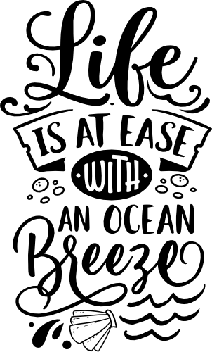 (204-01-2S) Life is at Ease With an Ocean Breeze