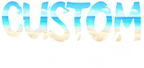 (s204-02-B) Beach Letters Custom Text