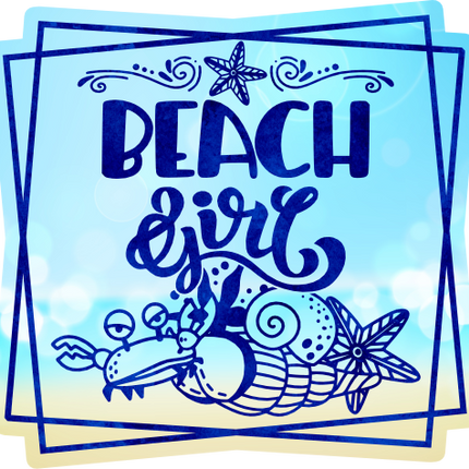 (204-03-1C) Beach Girl