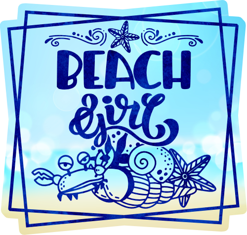 (204-03-1C) Beach Girl