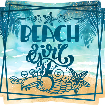 (204-03-1C) Beach Girl