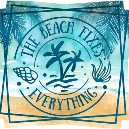 (204-03-1K) The Beach Fixes Everything