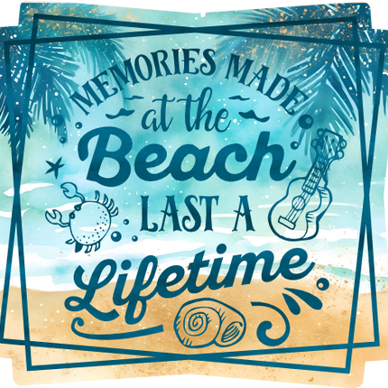 (204-03-1L) Memories Made at the Beach Last a Lifetime