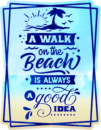 (204-03-2Q) A Walk on the Beach is Always a Good Idea