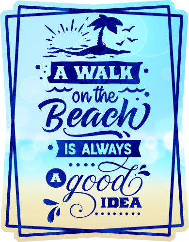 (204-03-2Q) A Walk on the Beach is Always a Good Idea