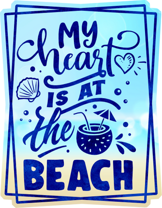 (204-03-1S) My Heart is at the Beach