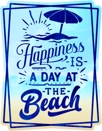 (204-03-2S) Happiness is a Day at the Beach