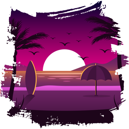 (204-04) Sunset Sunrise Beach