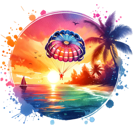 (204-05) Sunset Beach Landsacpe