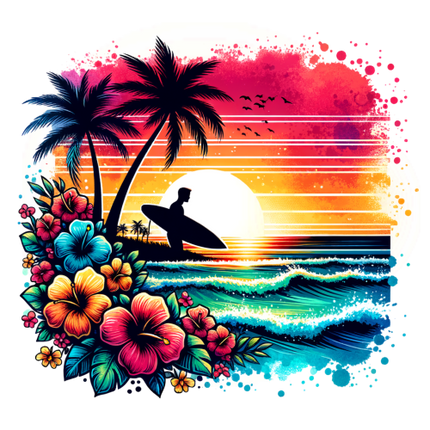 (204-05) Sunset Beach Landsacpe