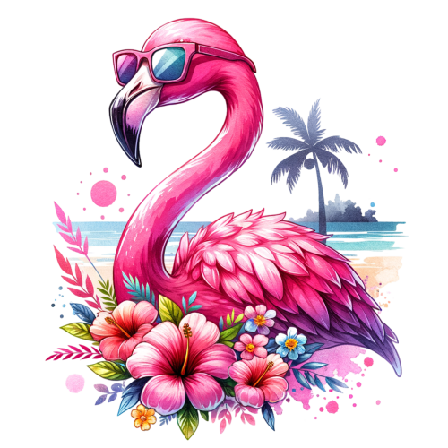 (s204-5-2H) Flamingo Beach