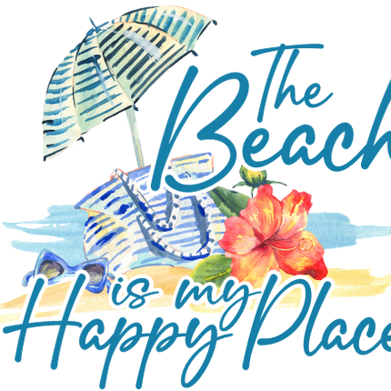(204-06-C) The Beach is My Happy Place
