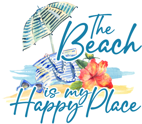 (204-06-C) The Beach is My Happy Place