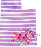 (s206-09) State Watercolor Orchids Purple Stripes All States Available