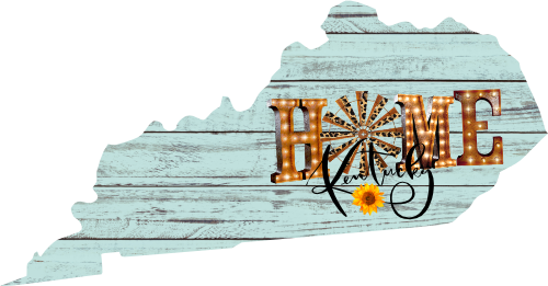 (s206-15) State Rustic Wood Sunflower Home Kentucky