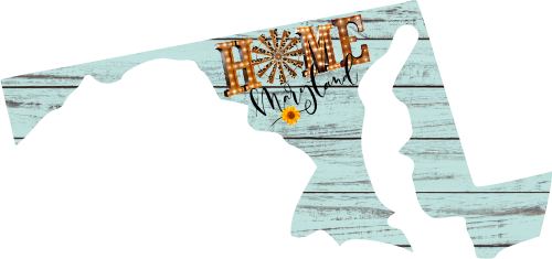 (s206-15) State Rustic Wood Sunflower Home Maryland