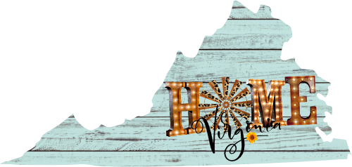 (s206-15) State Rustic Wood Sunflower Home Virginia