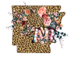 (s206-16) State Boho Leopard Floral