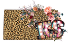 (s206-16) State Boho Leopard Floral