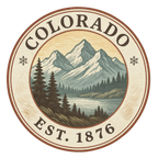 (s206-22) State Rustic Vintage Badge Est. Year All States Available