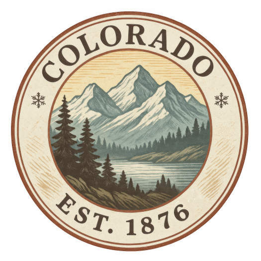 (s206-22) State Rustic Vintage Badge Est. Year All States Available
