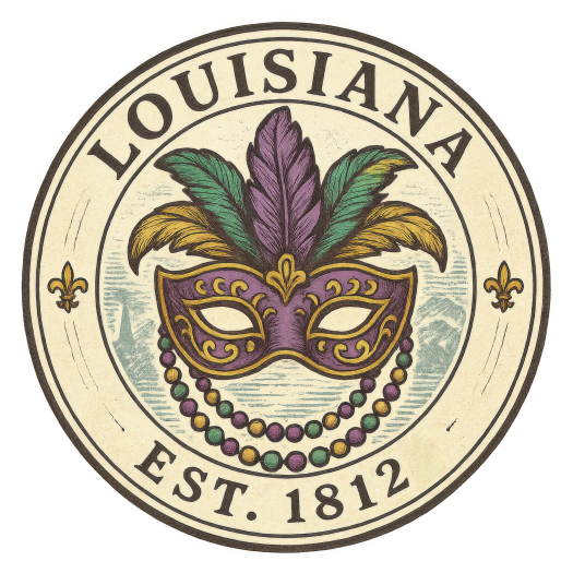 (s206-22) State Rustic Vintage Badge Est. Year All States Available
