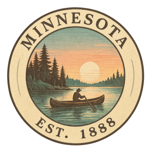 (s206-22) State Rustic Vintage Badge Est. Year All States Available
