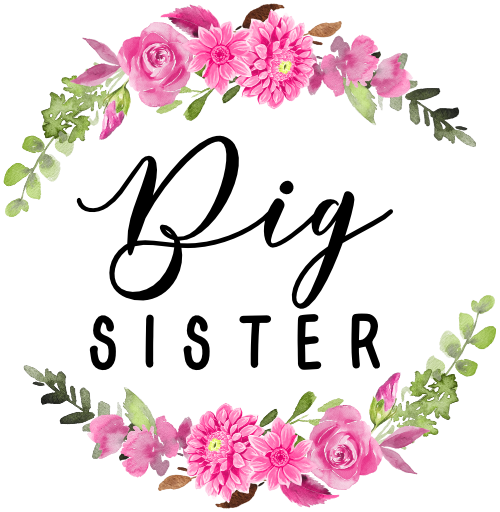 (128-4) Pink Dahlia Rose Floral Flowers Watercolor Custom Text