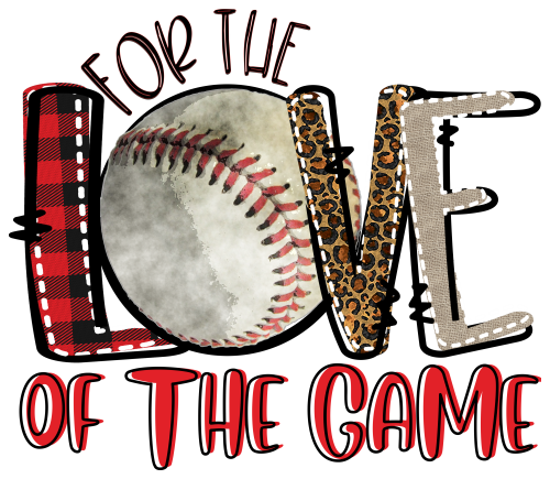 (041-08-1A) For the Love of the Game Baseball