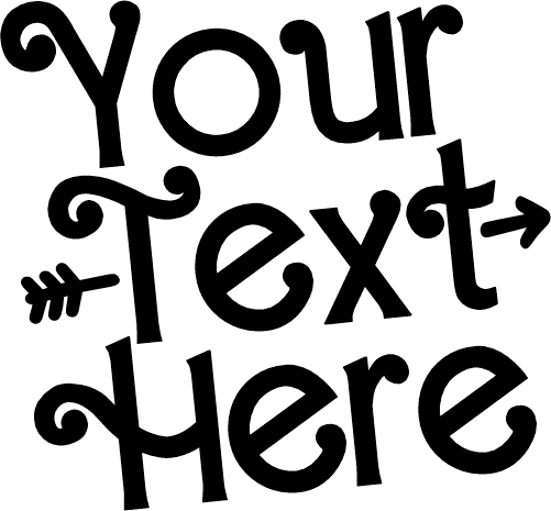 (s217-F) Custom Text