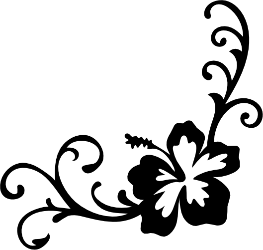 (021-01-2A) Hibiscus Flourish