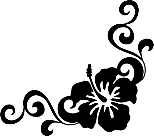 (s021-1-2B) Hibiscus Flourish