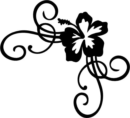 (021-1-2C) Hibiscus Flourish