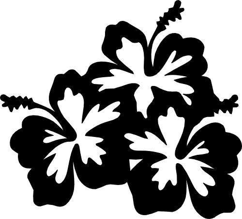 (021-01-1R) Hibiscus Flowers Bunch