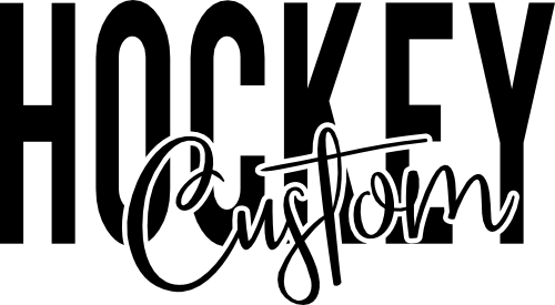 (221-06-1E) Hockey Custom Text Iron-On Transfer